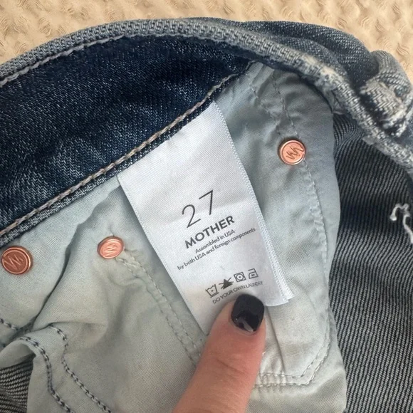 Mother The Lasso Sneak Jeans - Picture 10 of 10